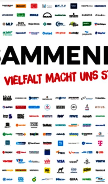 #Zusammenland für Freiheit, Vielfalt und Menschlichkeit