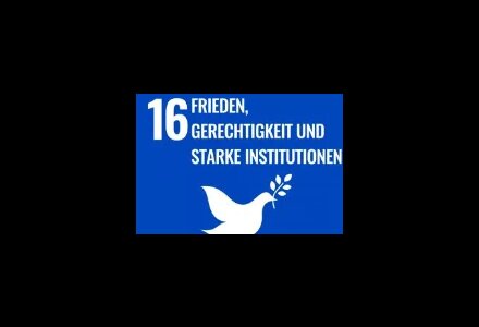 Ziel 16: Friedliche und inklusive Gesellschaften für eine nachhaltige Entwicklung fördern, allen Menschen Zugang zur Justiz ermöglichen und leistungsfähige, rechenschaftspflichtige und inklusive Institutionen auf allen Ebenen aufbauen