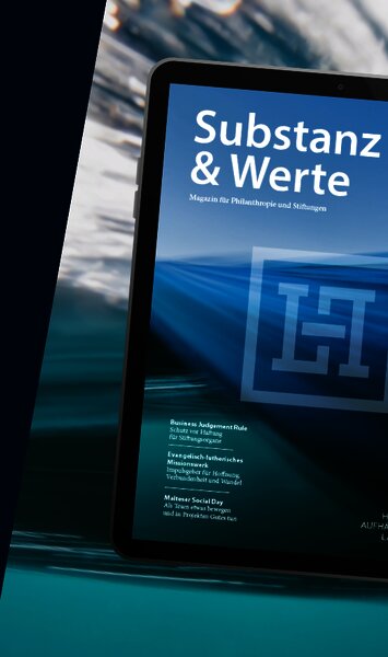 Stiftungsmagazin: Substanz & Werte