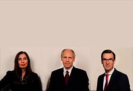 Dr. Claudia Giani-Leber, Dr. Hendrik Leber, Thomas Bosch